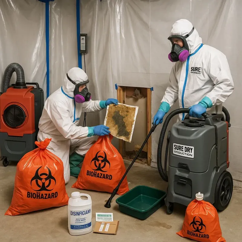 Contaminated Water Handling Protocols process in De Kalb, MS